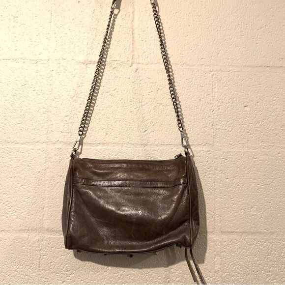 Rebecca Minkoff Gray Leather Crossbody - Picture 6 of 9